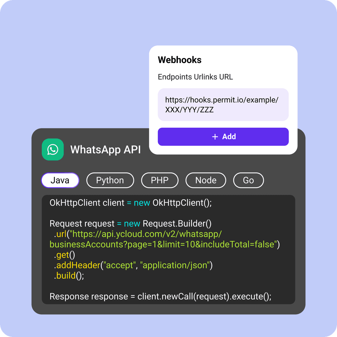 WhatsApp API & Webhooks